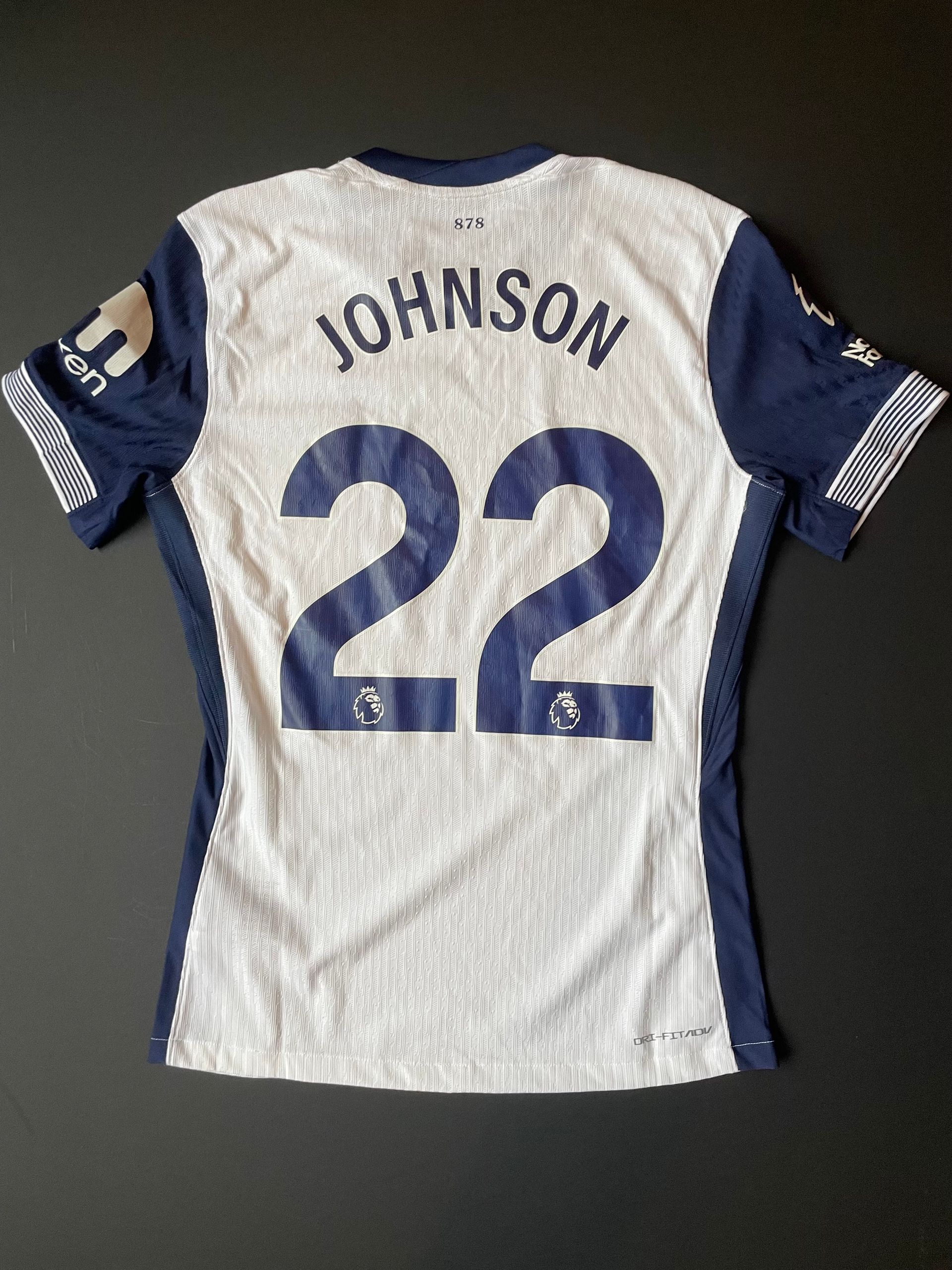 Brennan Johnson Tottenham Hotspur Match Issue 2022–23 Home Shirt