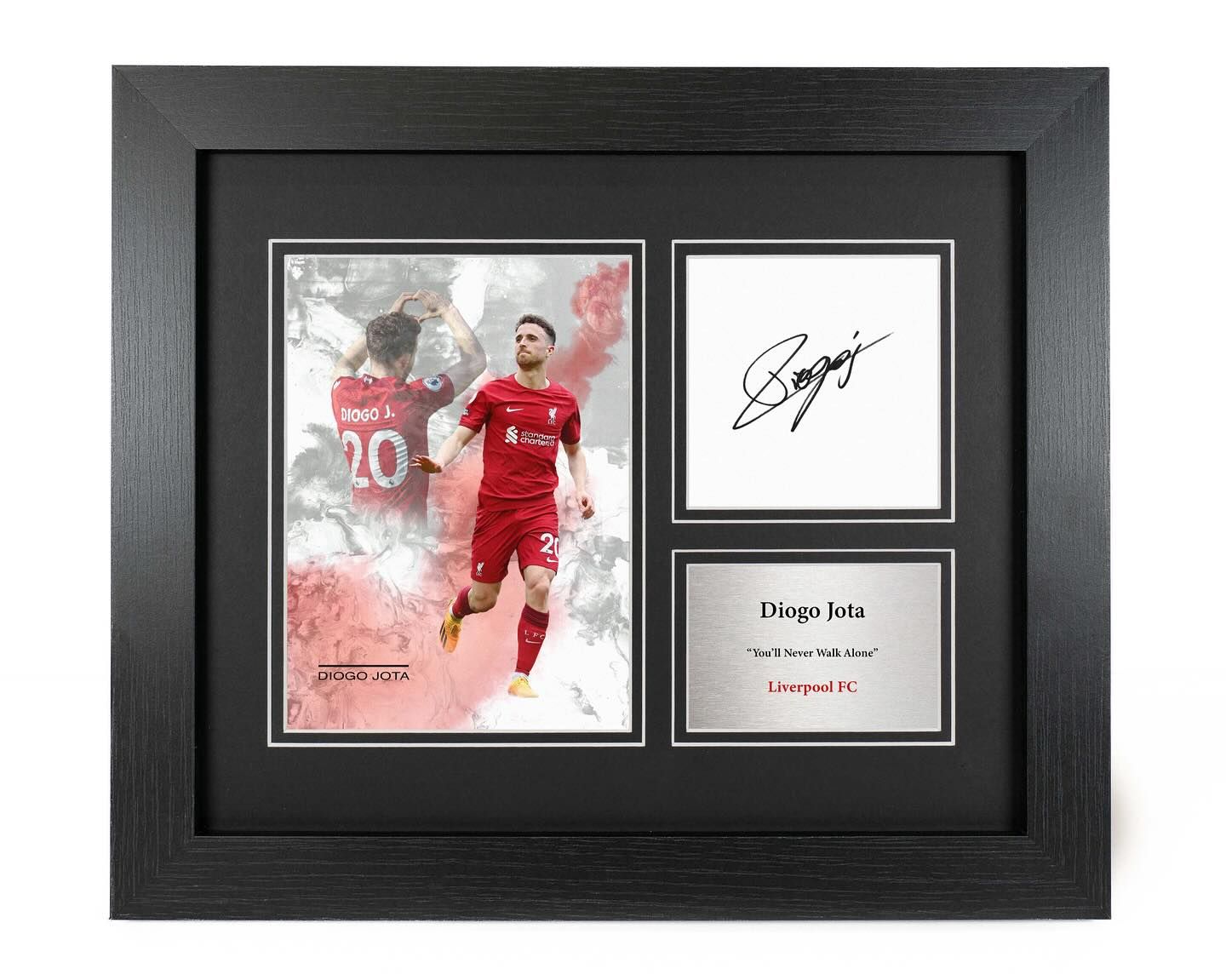 Diogo Jota Liverpool Footballer Reproduction