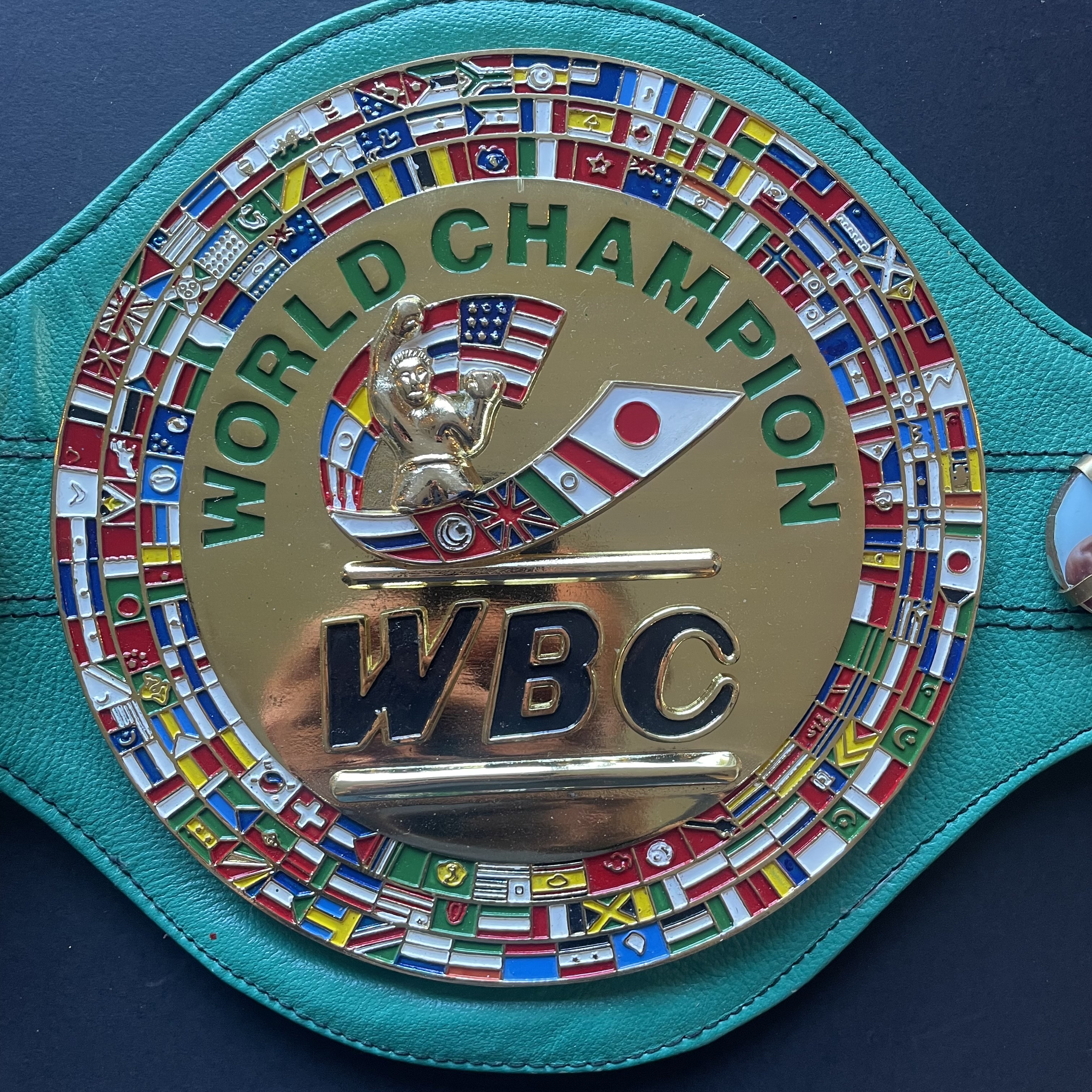 Floyd Mayweather Jr Signed WBC Replica Championship Belt – With COA