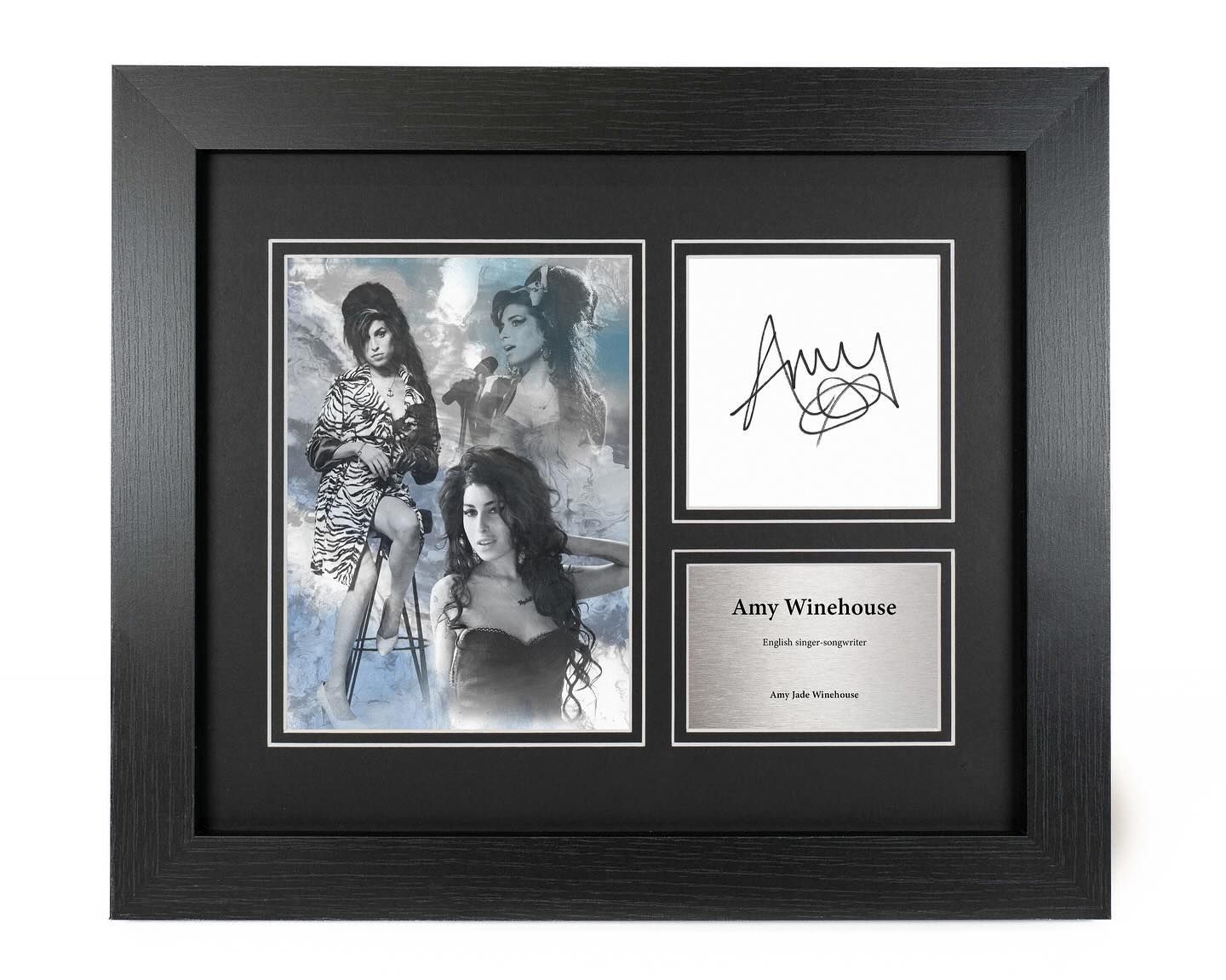 Amy Winehouse Framed Reproduction Print