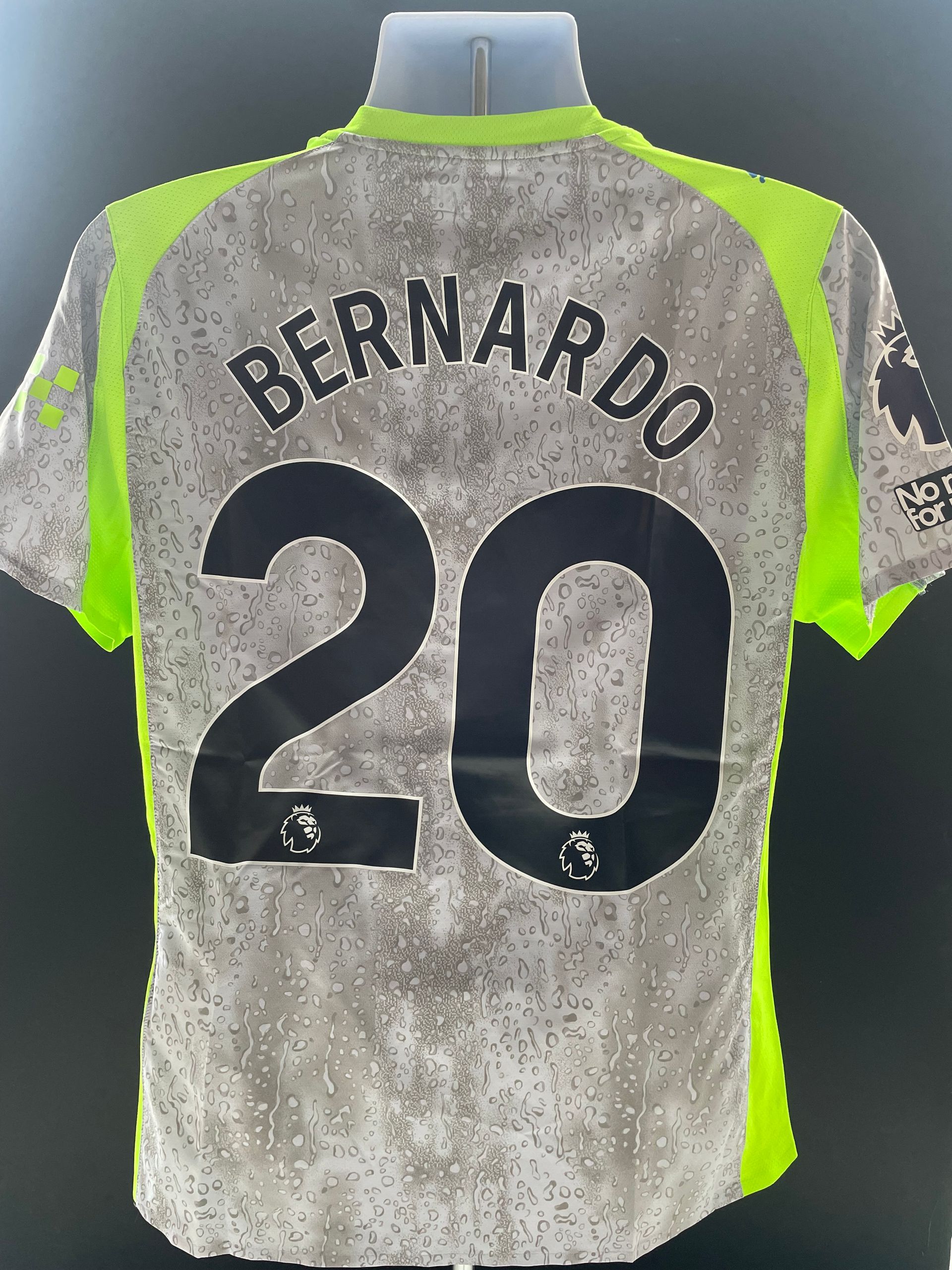 Bernardo Silva Match Issued Shirt Manchester City 2025/26 Season