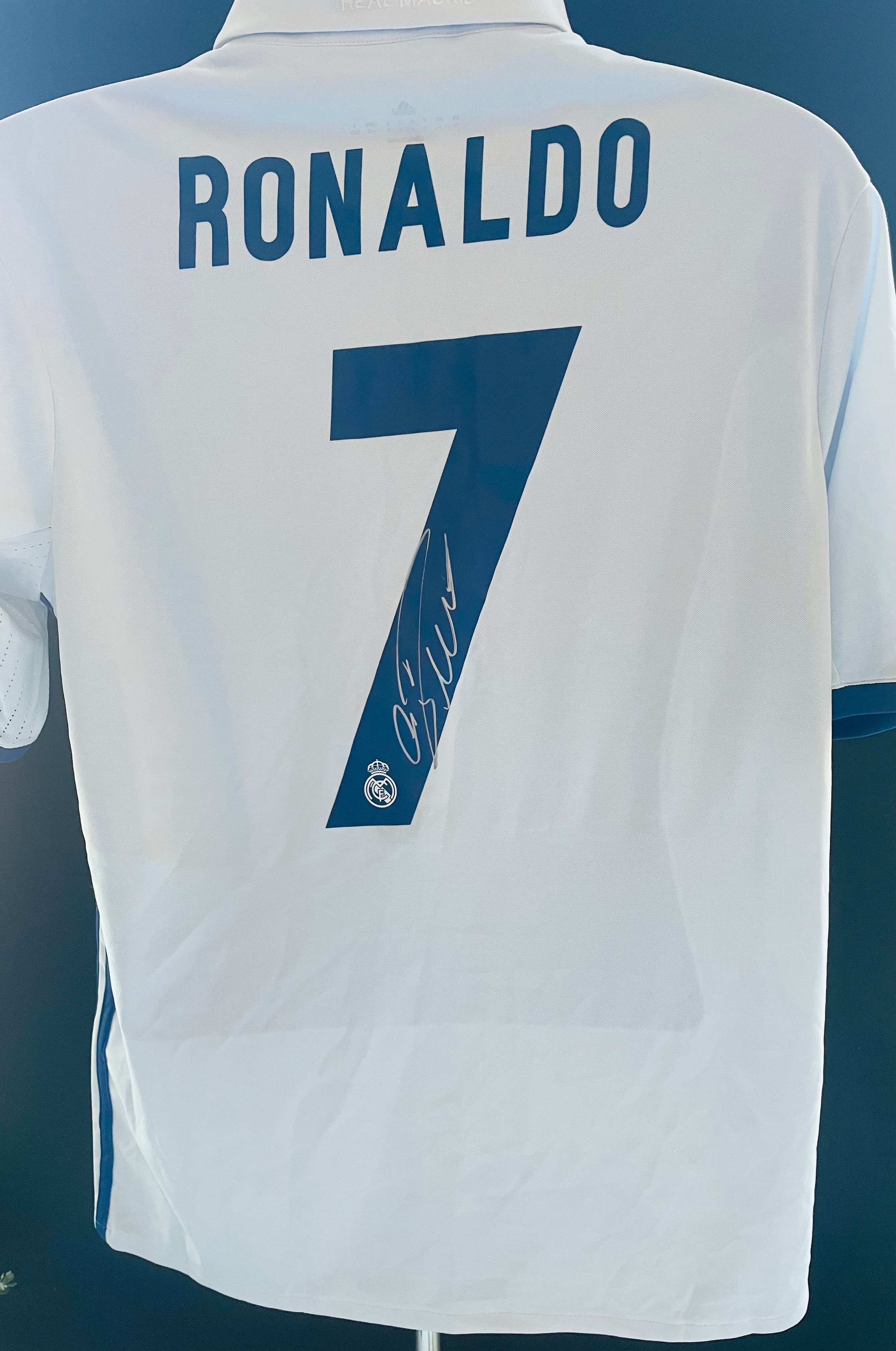 Cristiano Ronaldo Signed Real Madrid  Shirt