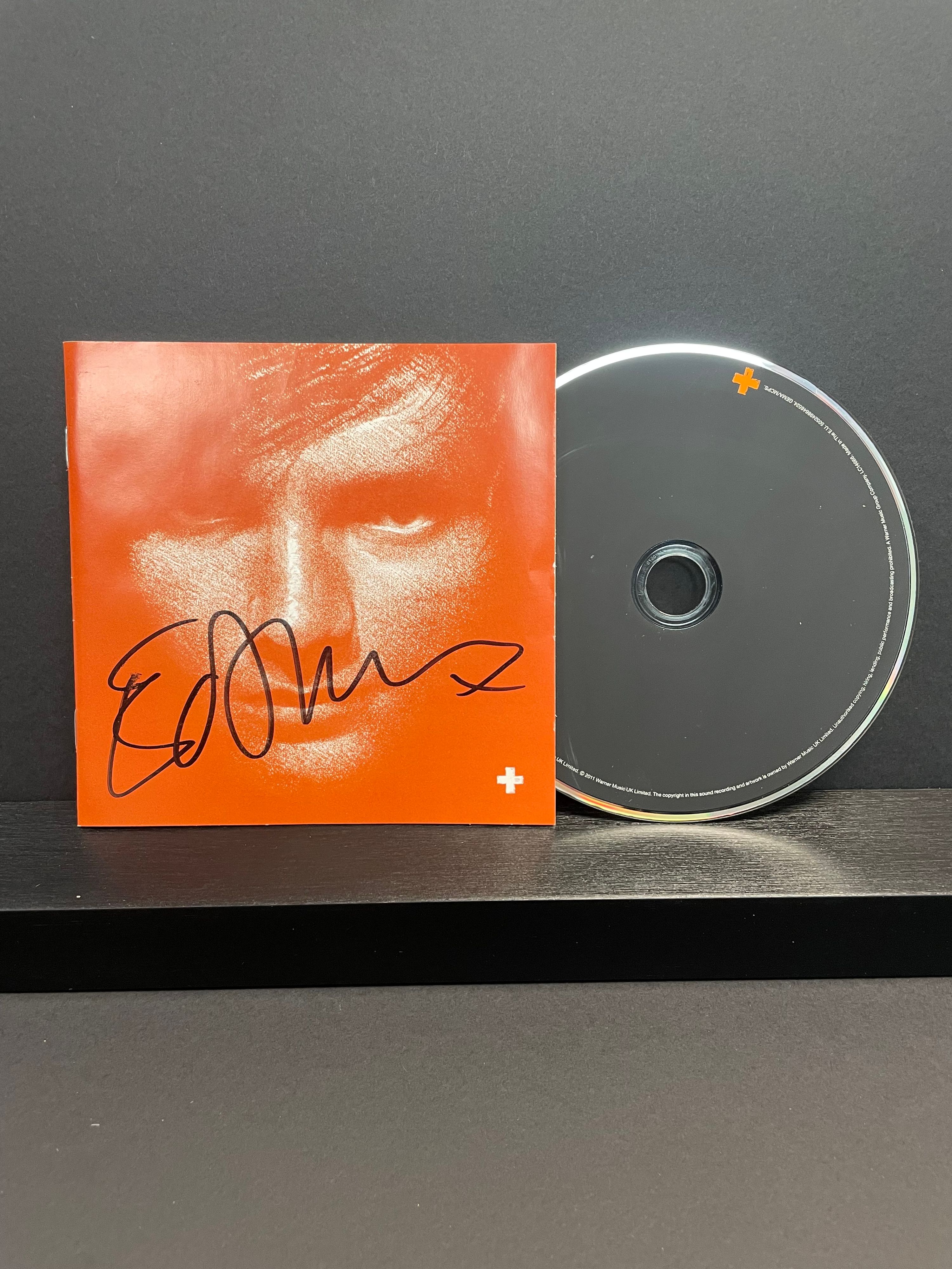 Ed Sheeran Signed ‘+ (Plus)’ Debut Album CD – With COA