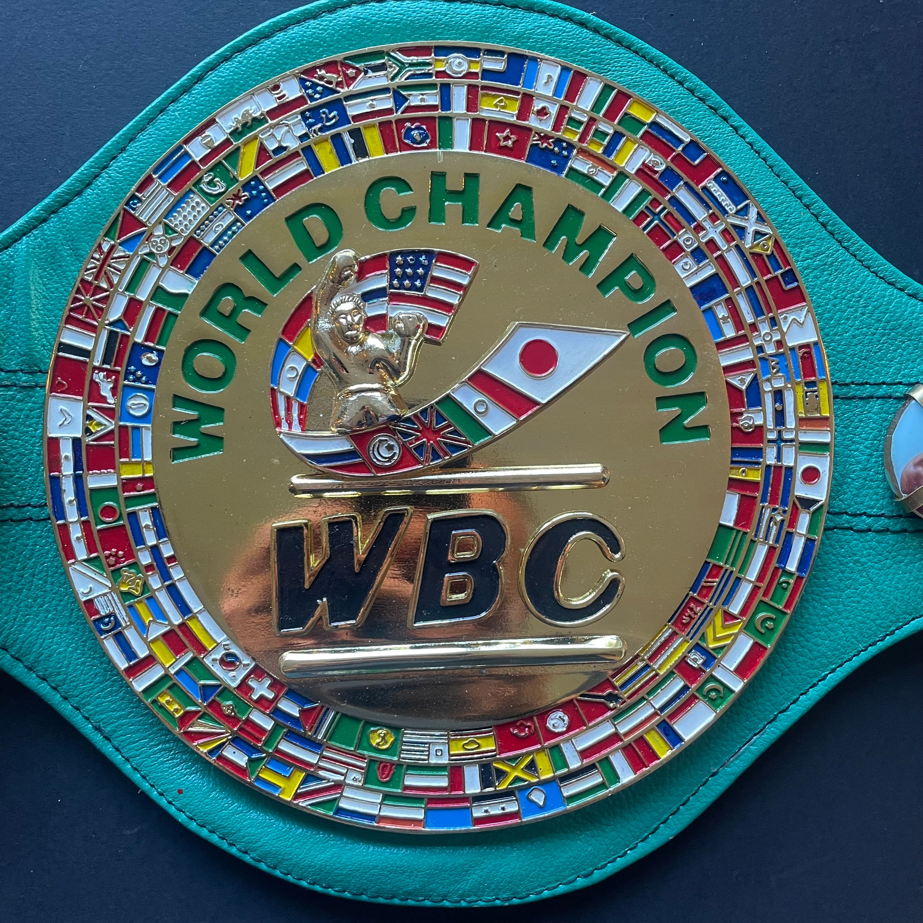 Floyd Mayweather Jr Signed WBC Replica Championship Belt – With COA