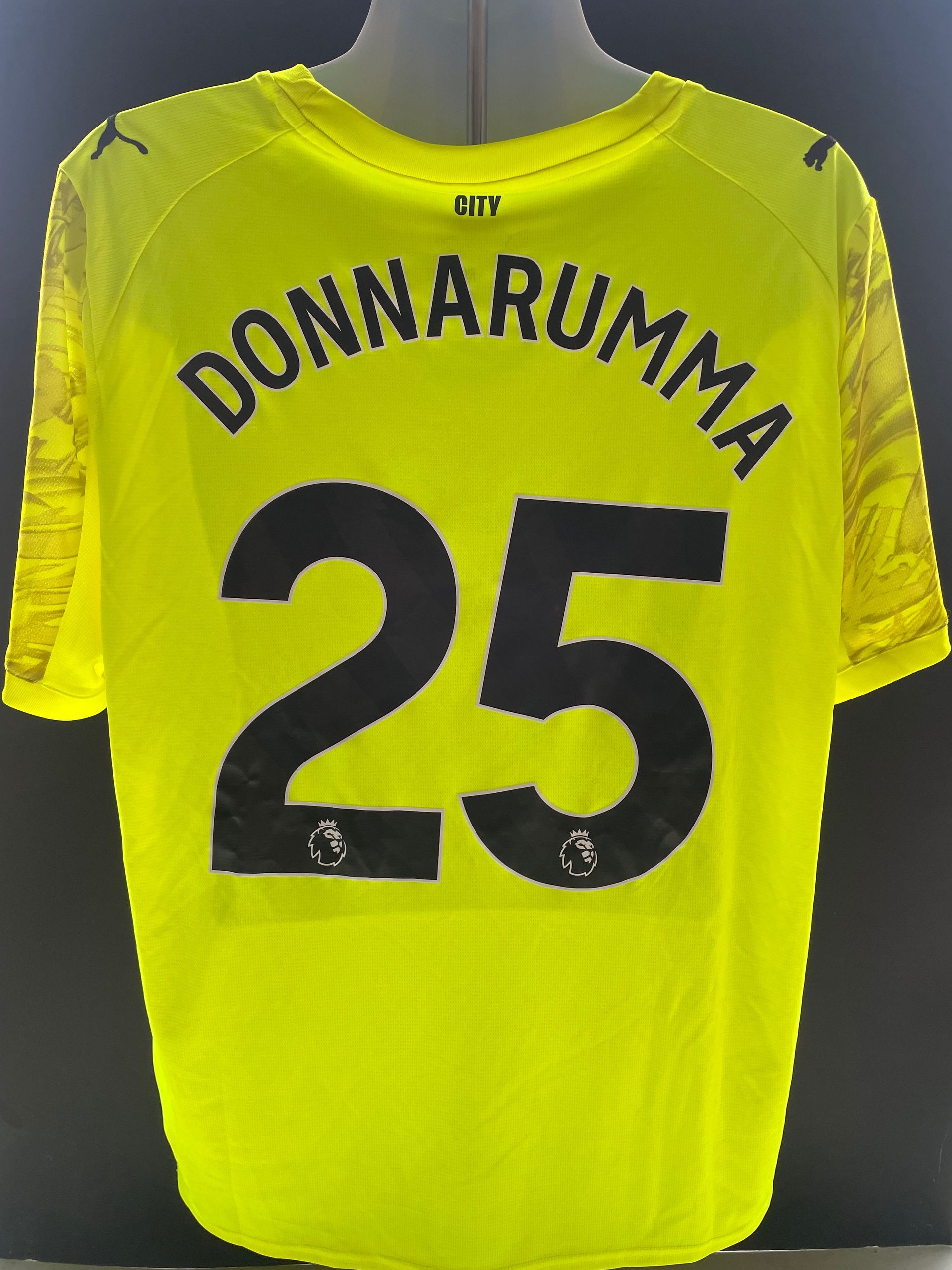 Gianluigi Donnarumma match issue shirt 25/26 season