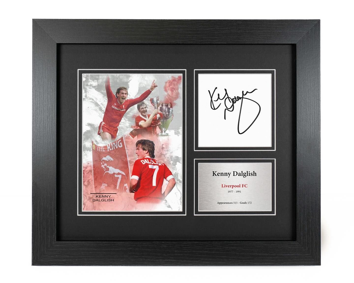 Kenny Dalglish Signed Footballer Reproduction