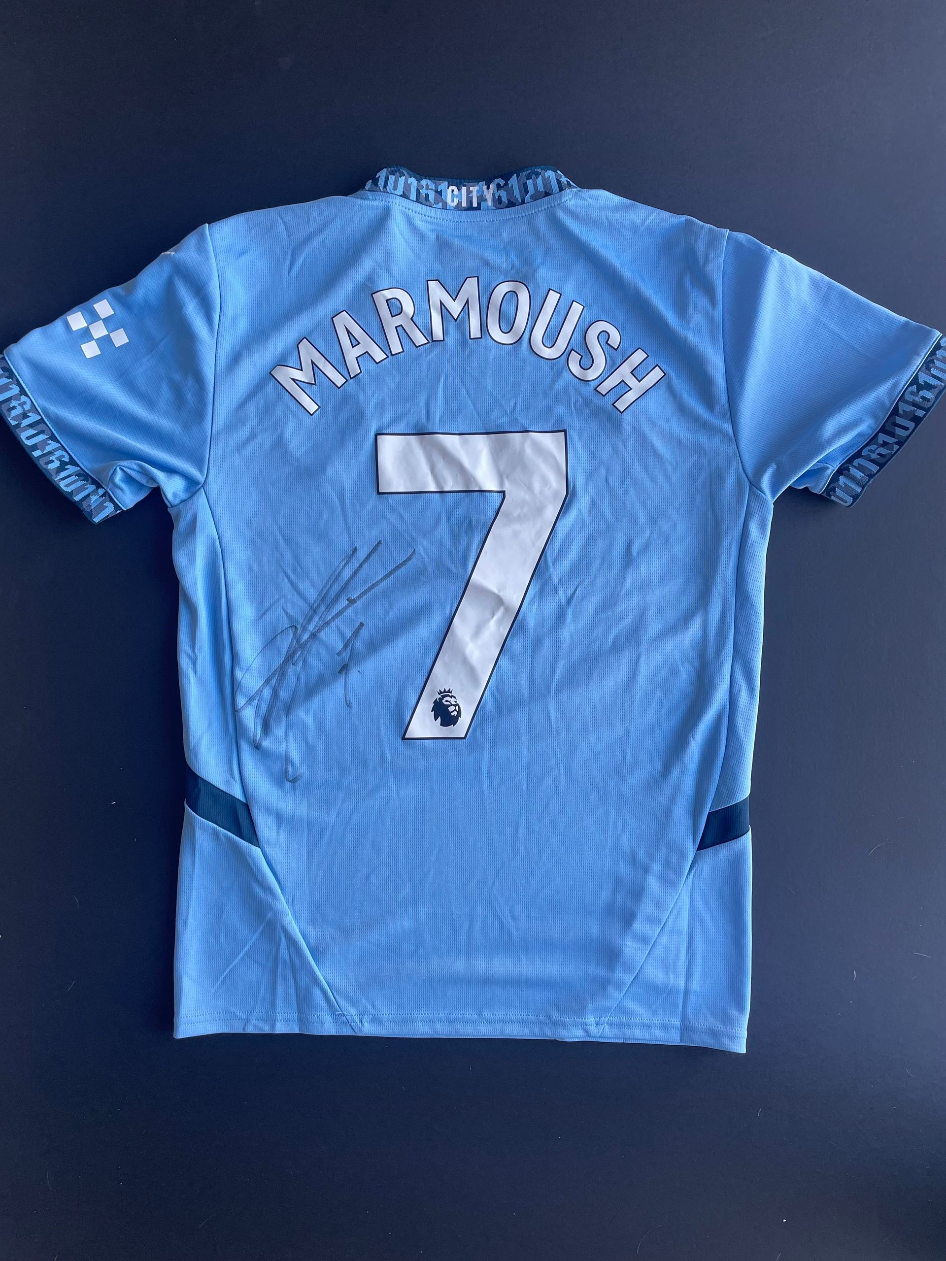 Omar Marmouch Signed Home Shirt 2024-25 Season