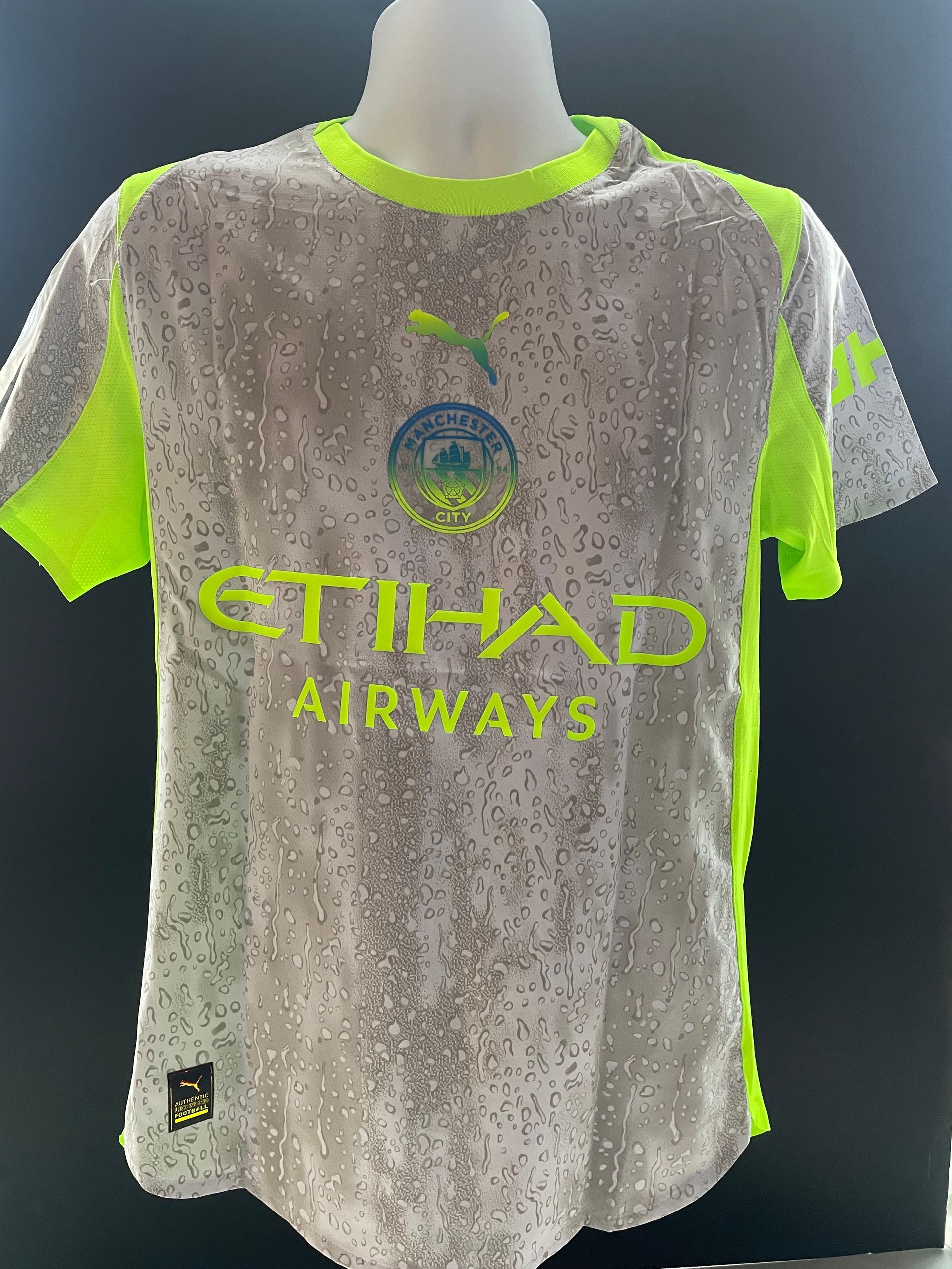 Phil Foden match-issued  shirt from the 2025/26 season.