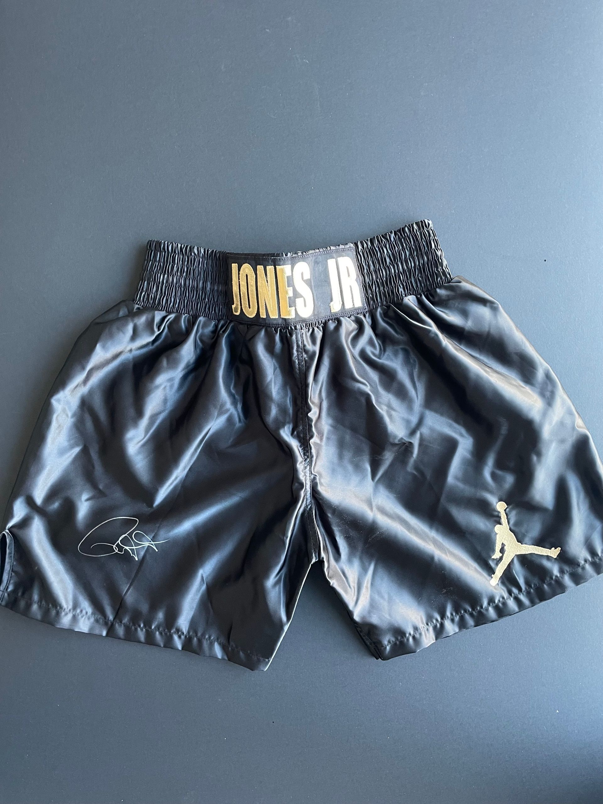 Roy Jones Jnr Hand Signed Replica Boxing Shorts